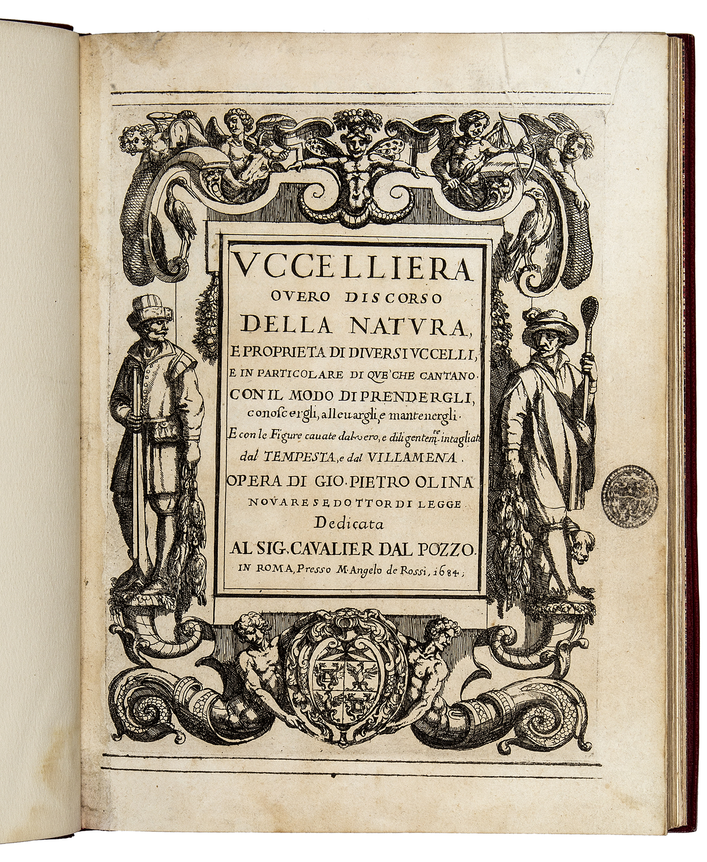 Uccelliera, overo discorso della natura e proprietà di diversi uccelli …