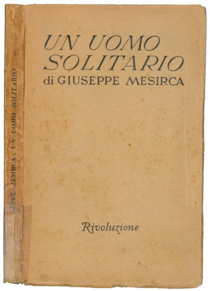 Un uomo solitario: racconti.