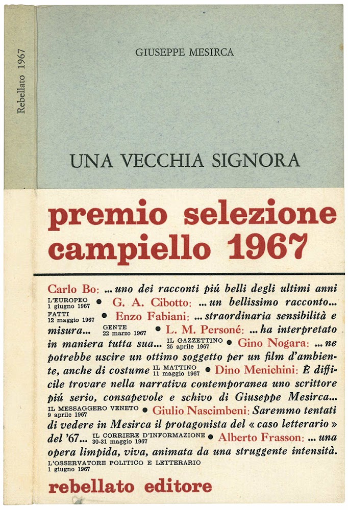 Una vecchia signora.