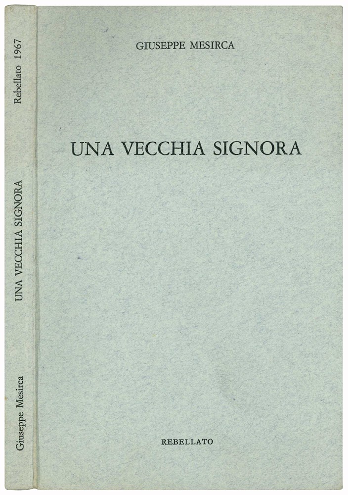 Una vecchia signora.
