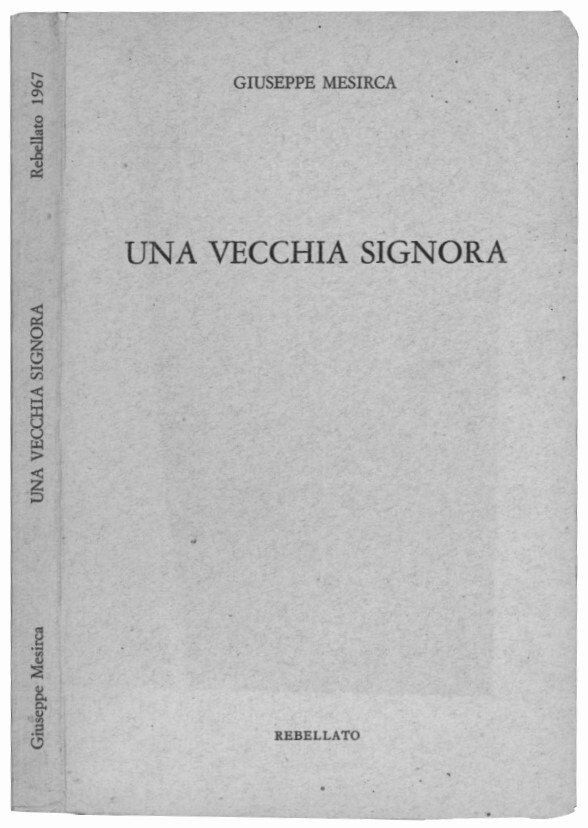 Una vecchia signora.