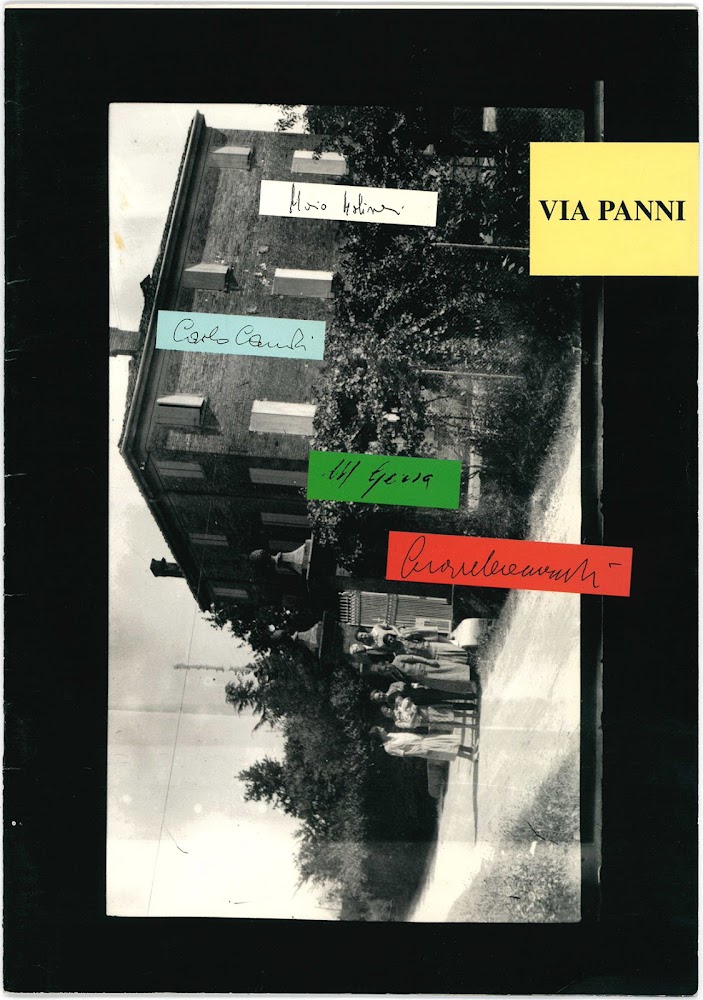 Via Panni. Exhibition Catalogue (Carlo Candi, Marco Gerra, Cesare Leonardi, …