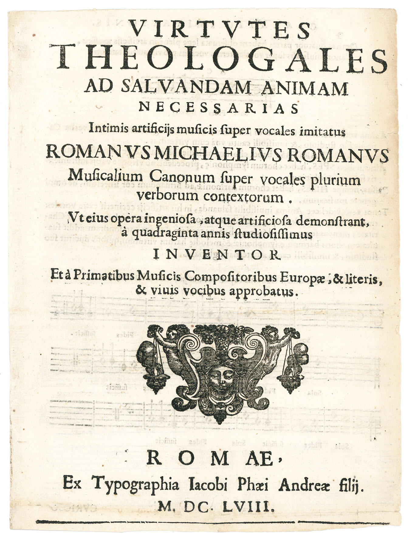 Virtutes theologales ad salvandam animam necessarias intimis artificys musicis super …
