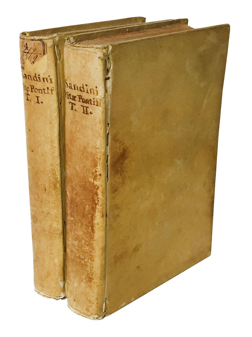 Vitae pontificum romanorum ex antiquis monumentis descriptae opera et studio …