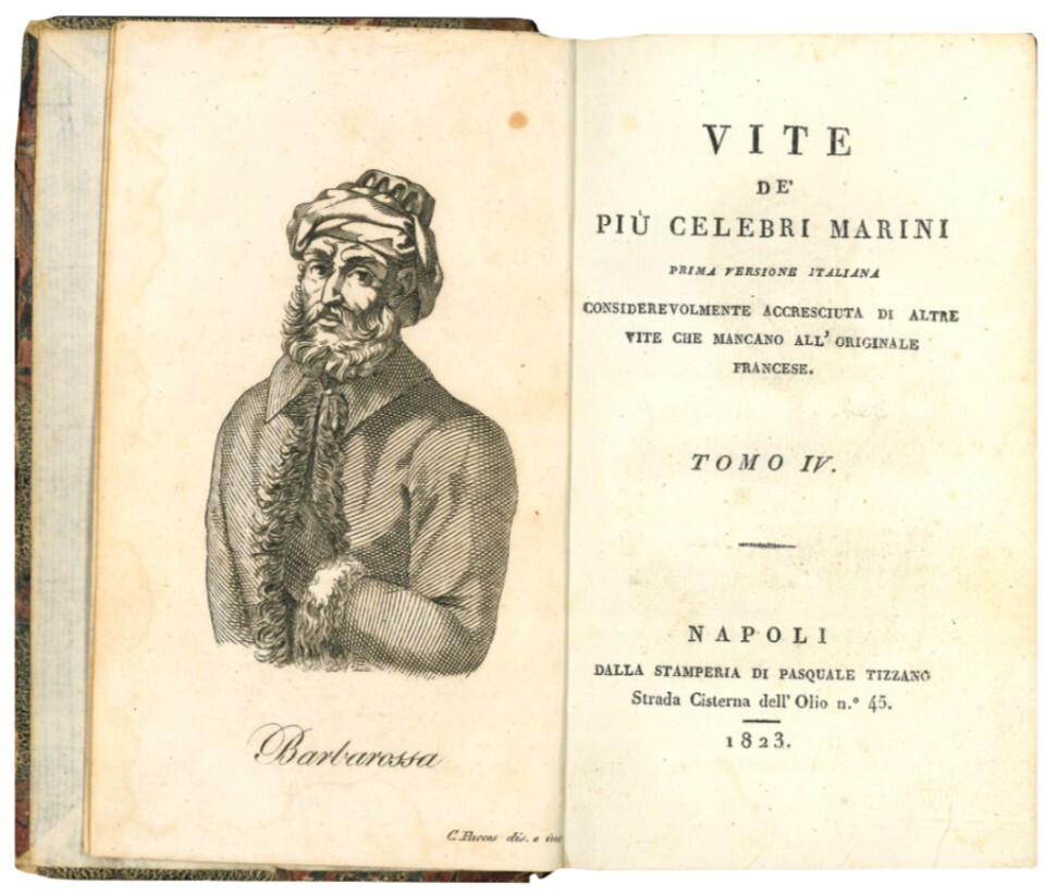 Vite de' piu celebri marini prima versione italiana considerevolmente accresciuta …
