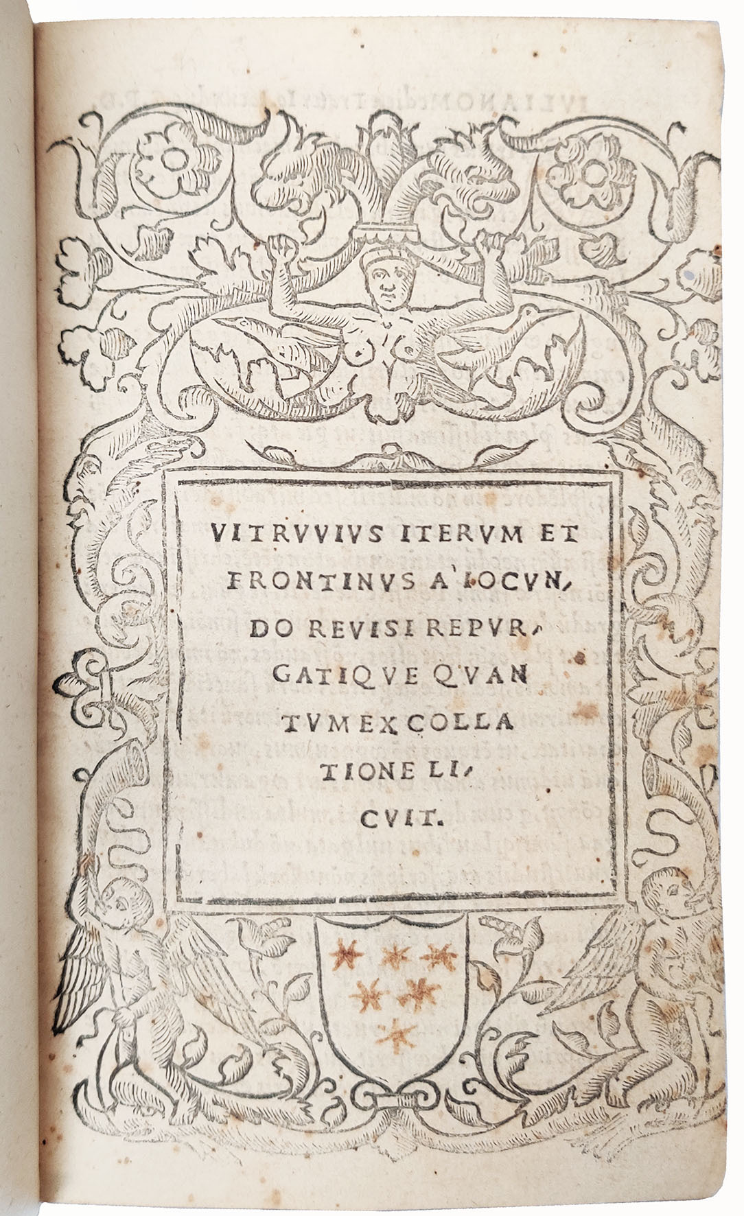 Vitruvius iterum et Frontinus à Iocundo revisi repurgatique quantum ex …