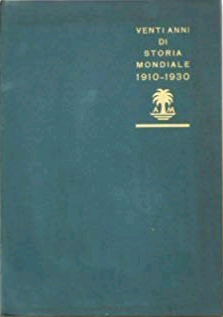 1910-1930. Venti anni di storia mondiale attraverso l'immagine