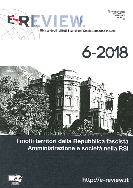 E-Review. Rivista degli Istituti Storici dell'Emilia Romagna in Rete. 6-2018. …