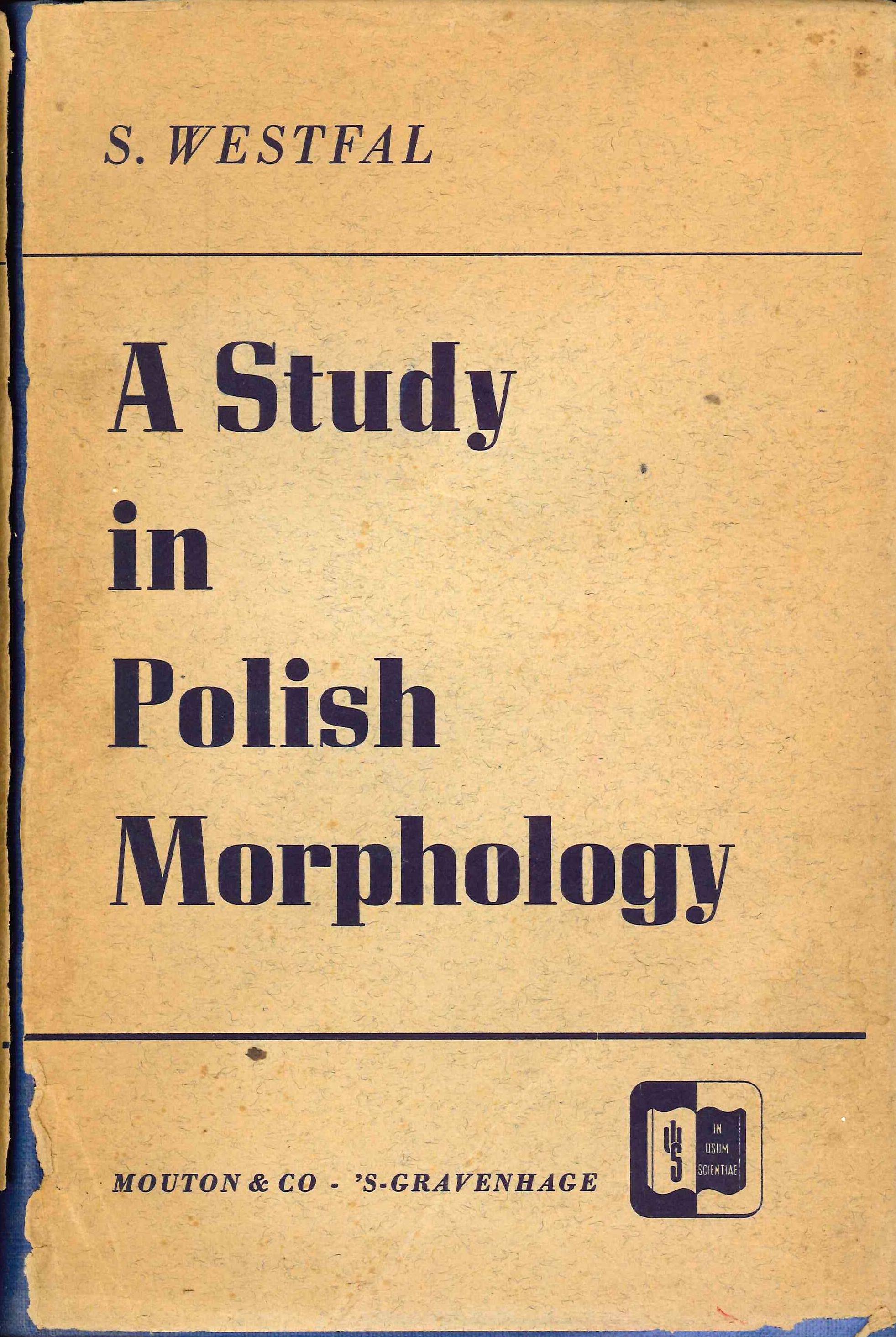 A Study in Polish Morphology: the Genitive Singular Masculine