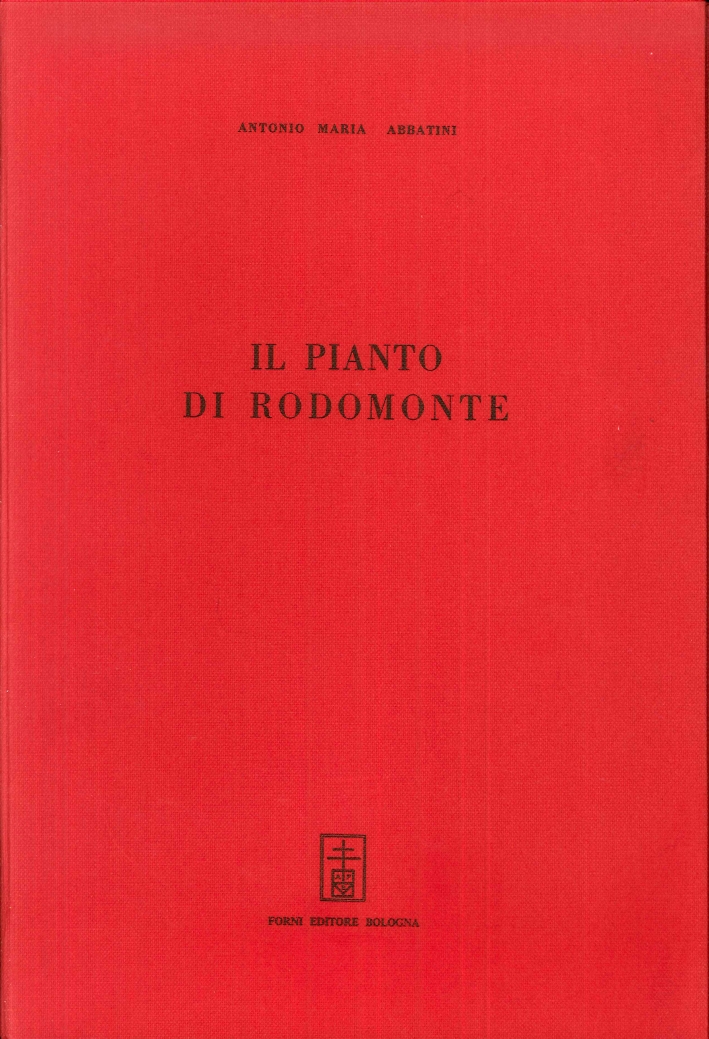 Abbatini Antonio M.: il Pianto di Rodomonte (Orvieto, 1633)