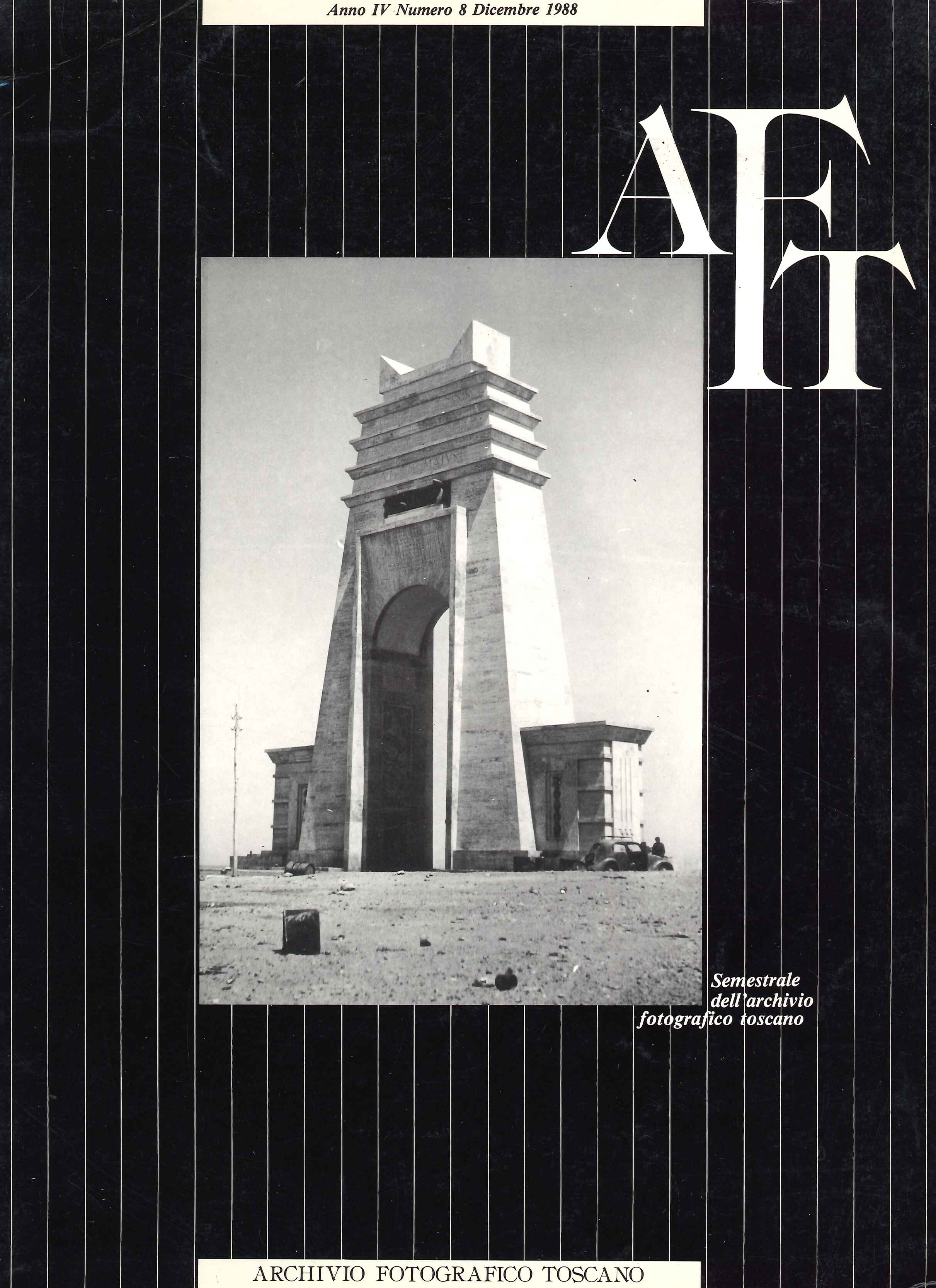 AFT. Anno IV, numero 8, Dicembre 1988