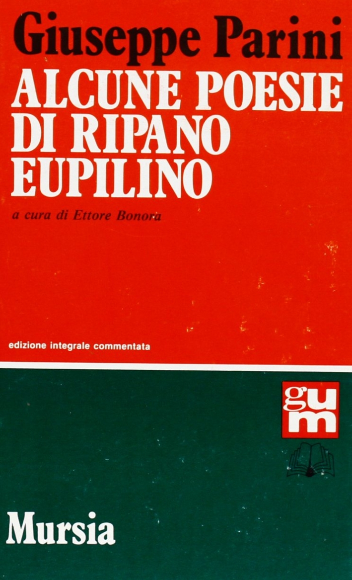 Alcune poesie di Ripano Eupilino