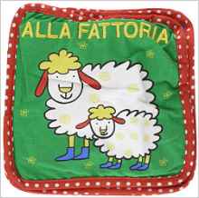 Alla fattoria. I quadrotti da stropicciare per fare tanto rumore …