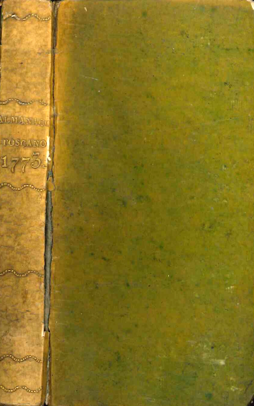 Almanacco Fiorentino per l'anno 1773