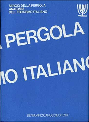 Anatomia Dell'Ebraismo Italiano