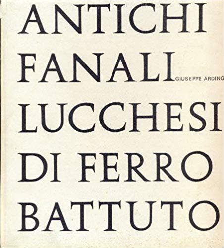 Antichi fanali lucchesi in ferro battuto