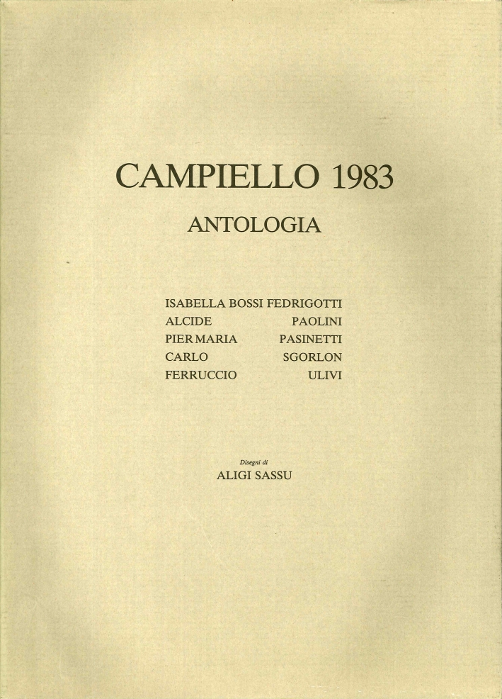 Antologia del "Campiello" Millenovecentoottantatre. (1983)