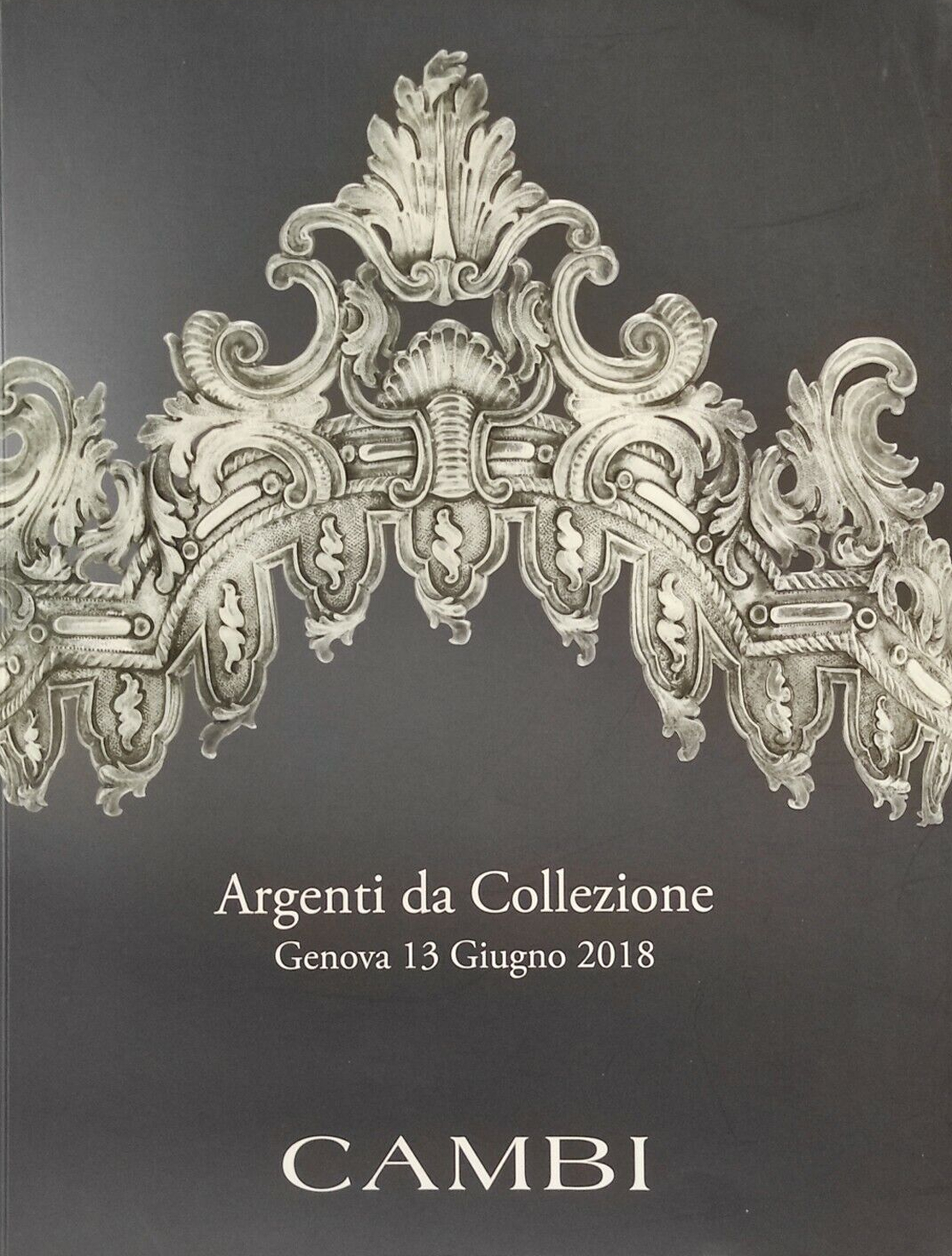 Argenti da collezione. Asta 13 giugno 2018