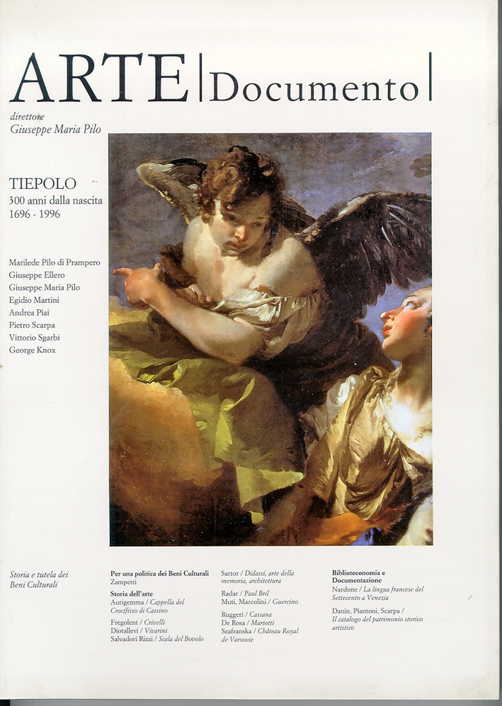 Arte Documento. 10. Rivista e Collezione di Storia e Tutela …