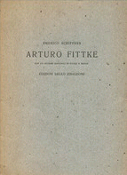 Arturo Fittke con le lettere di Fittke e Rovan