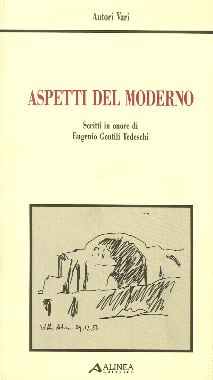 Aspetti del moderno. Scritti in onore di Eugenio Gentili Tedeschi