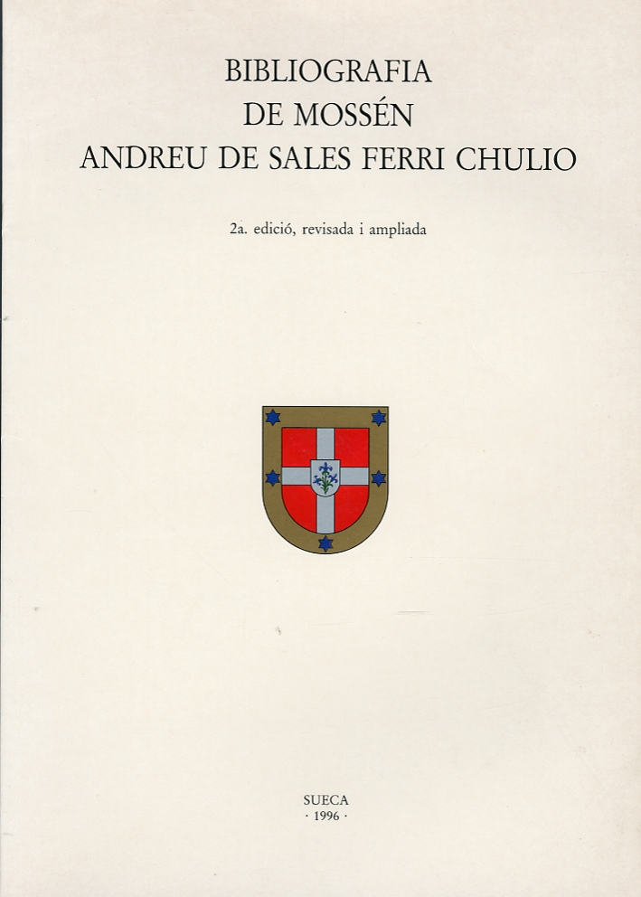 Bibliografia de Mossén. Andreu de Sales Ferri Chulio