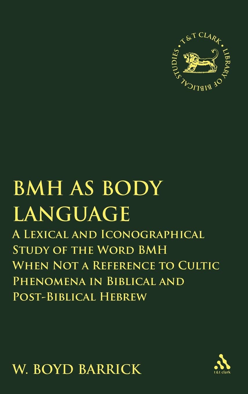 BMH As Body Language: A Lexical and Iconographical Study of …