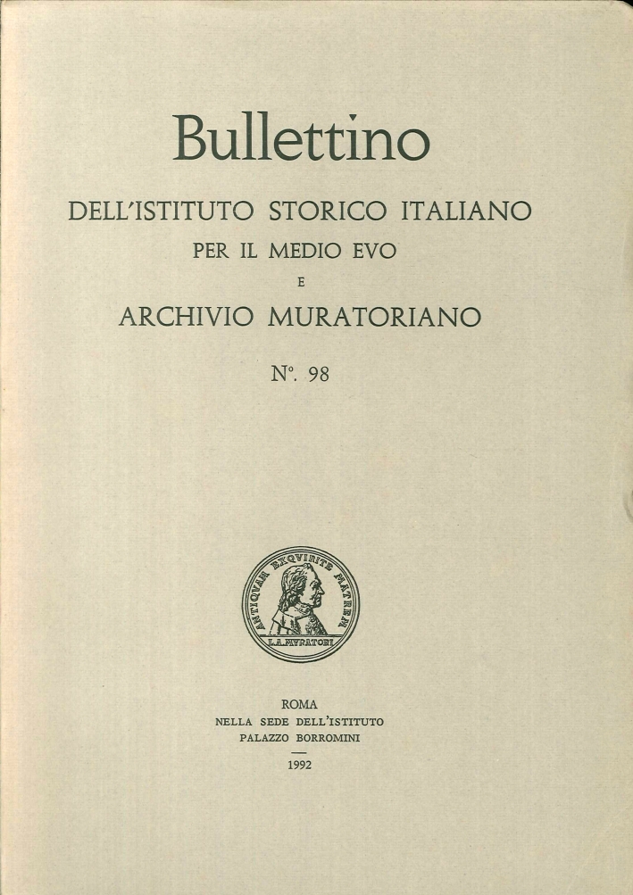 Bullettino dell'Istituto storico italiano per il Medio Evo e Archivio …