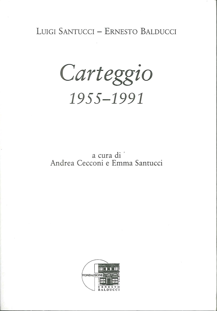 Carteggio 1955-1991