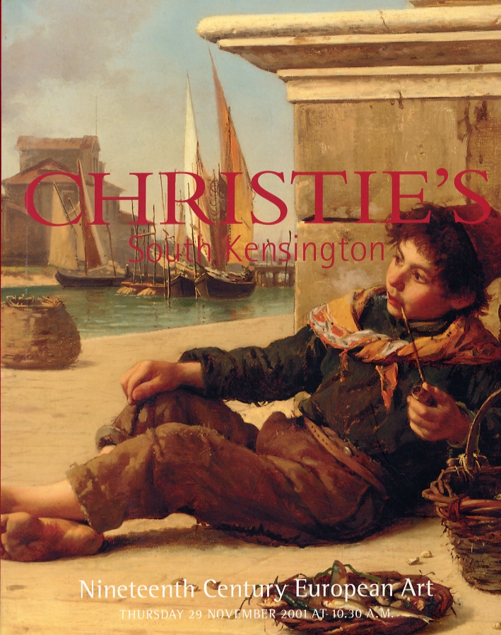 Christie's. South Kensigton.Thursday 29 November 2001