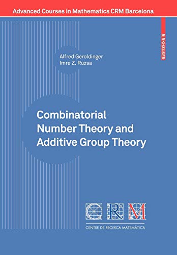 Combinatorial Number Theory and Additive Group Theory