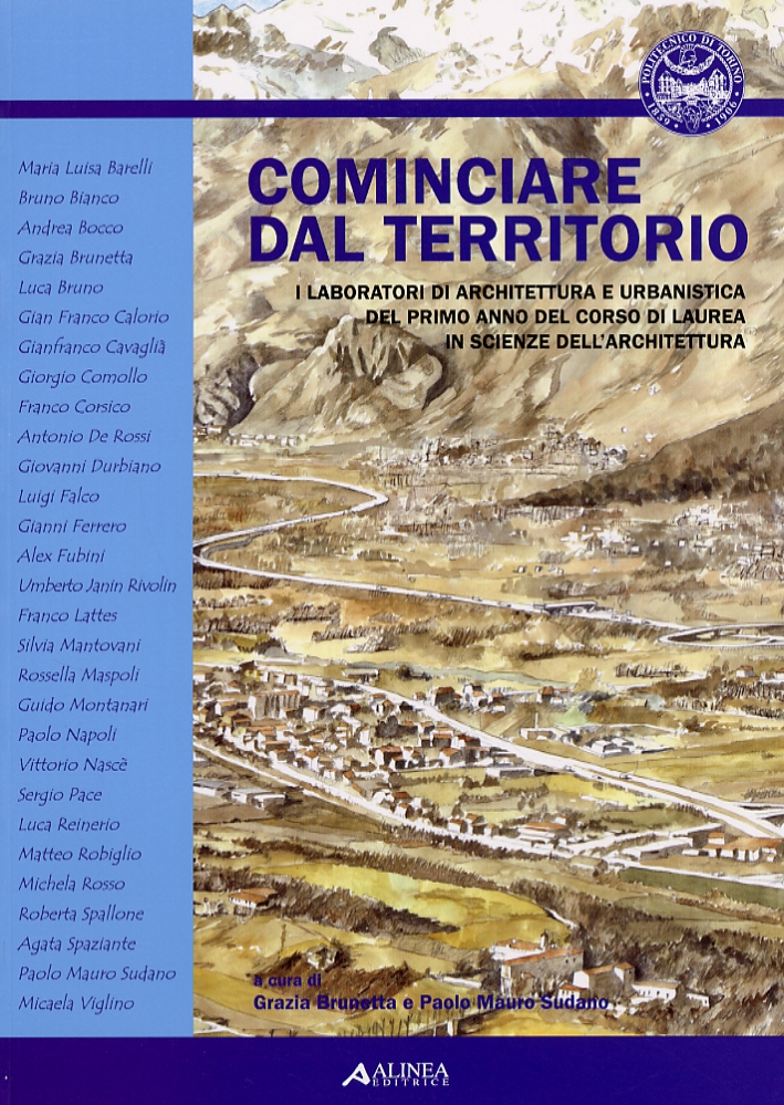 Cominciare dal territorio. I laboratori di architettura e urbanistica del …