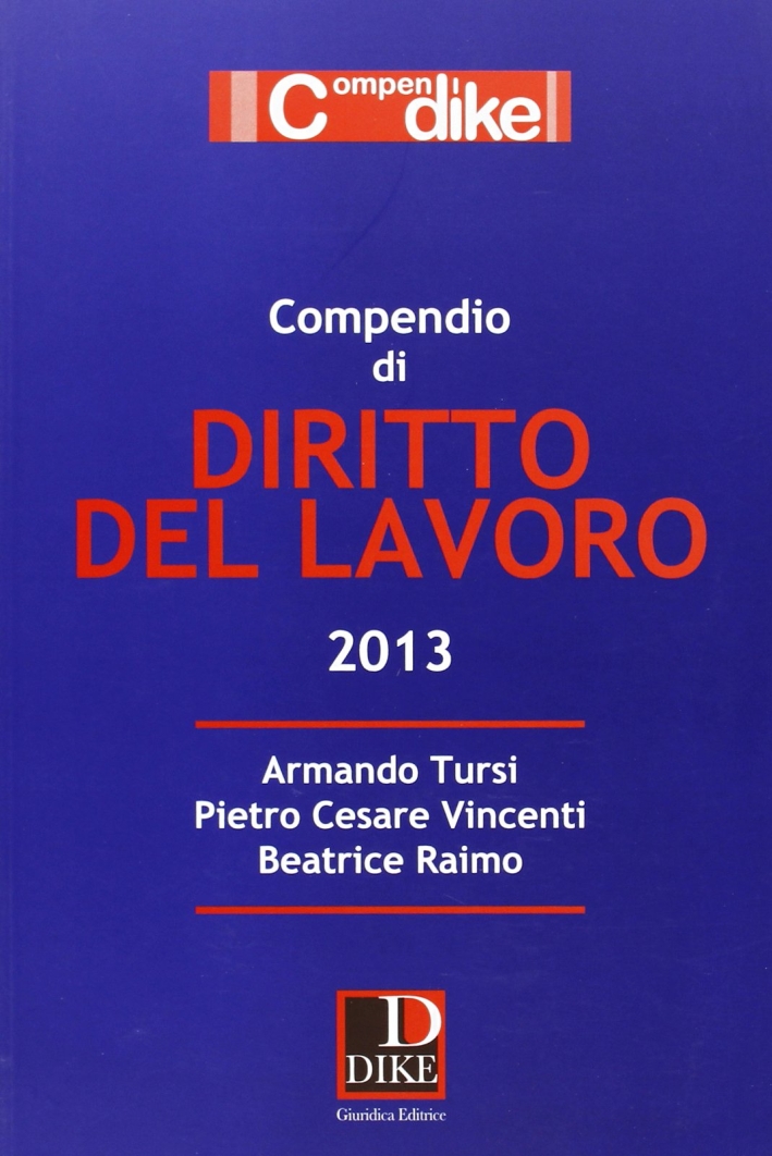 Compendio di diritto del lavoro