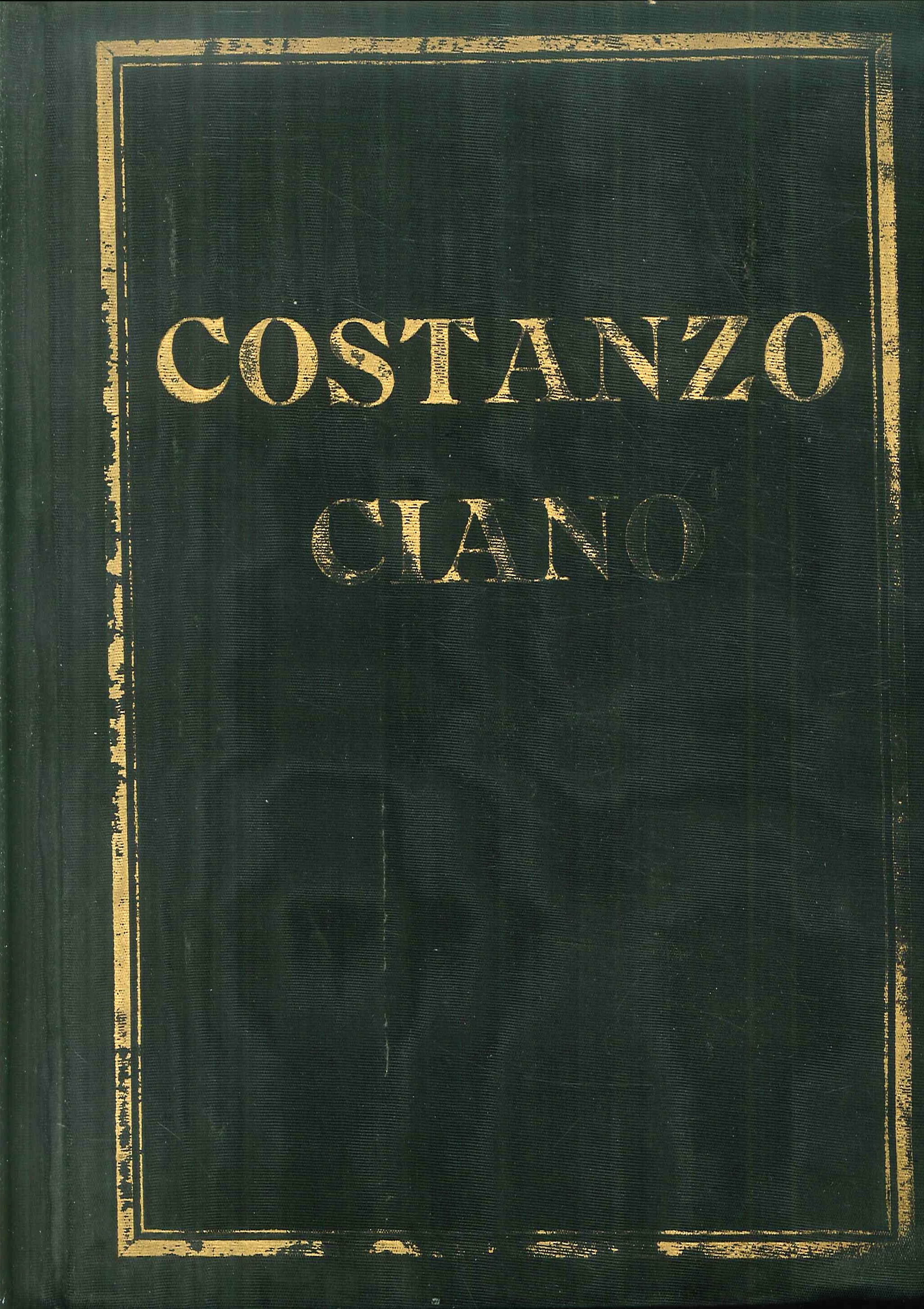 Costanzo Ciano.
