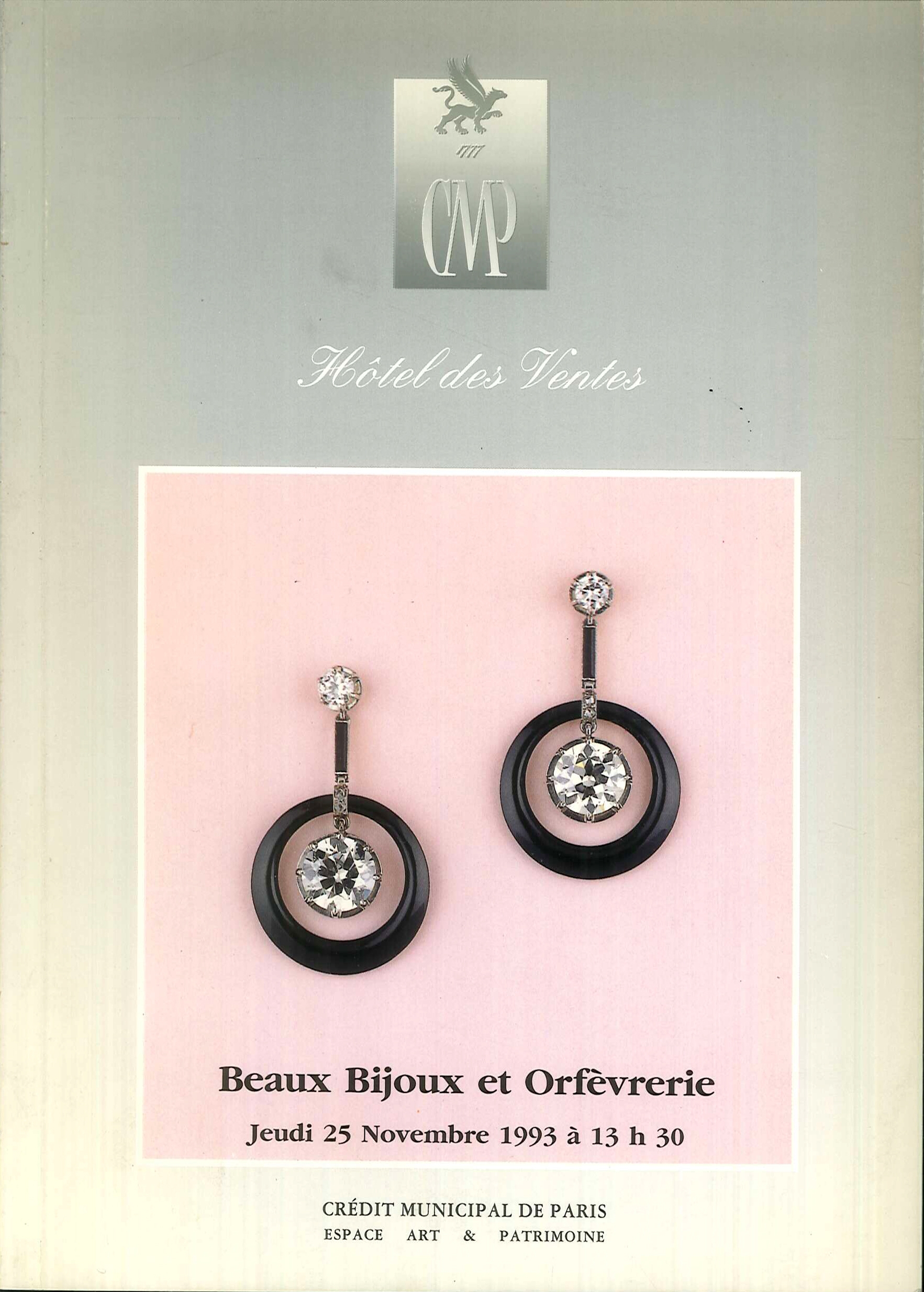 Credit municipal de paris. Beaux Bijoux et orfevrerie. Jeudi 25 …