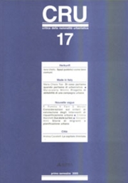 CRU - Critica della Razionalità Urbanistica. 17