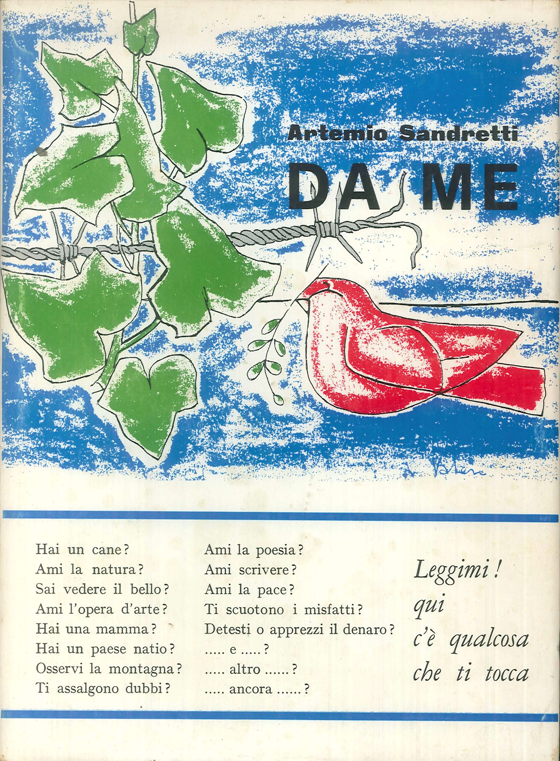 Da me. Scritti vari in prosa e in versi.