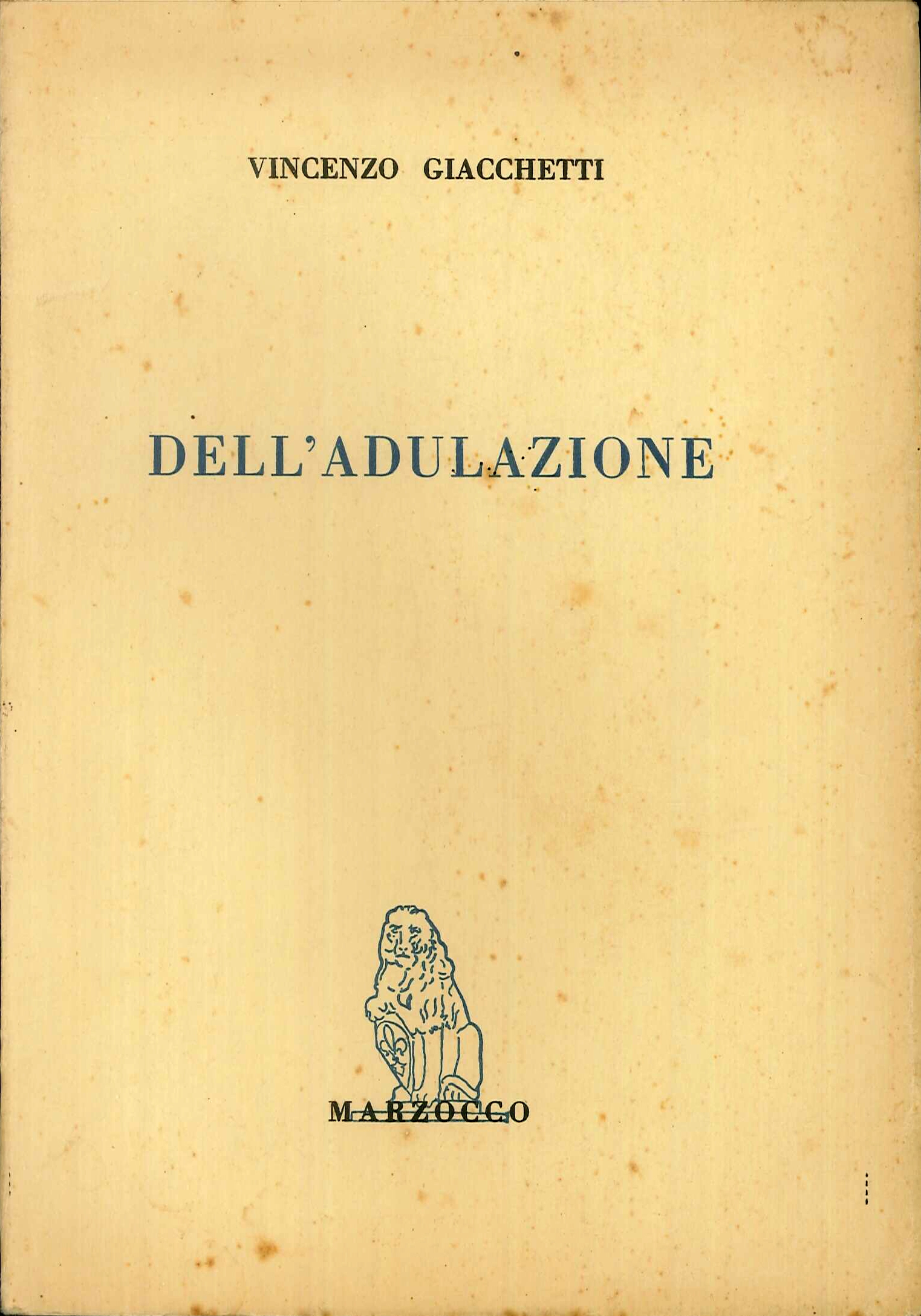 Dell'adulazione