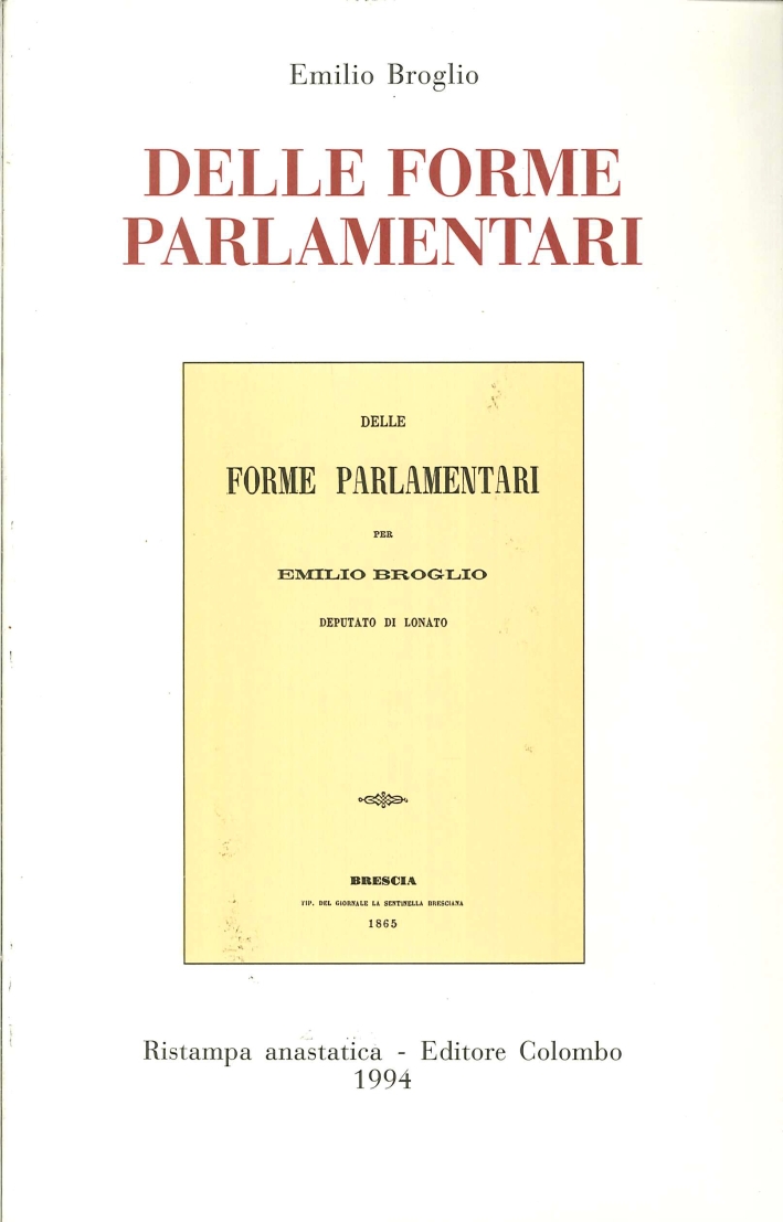 Delle Forme Parlamentari