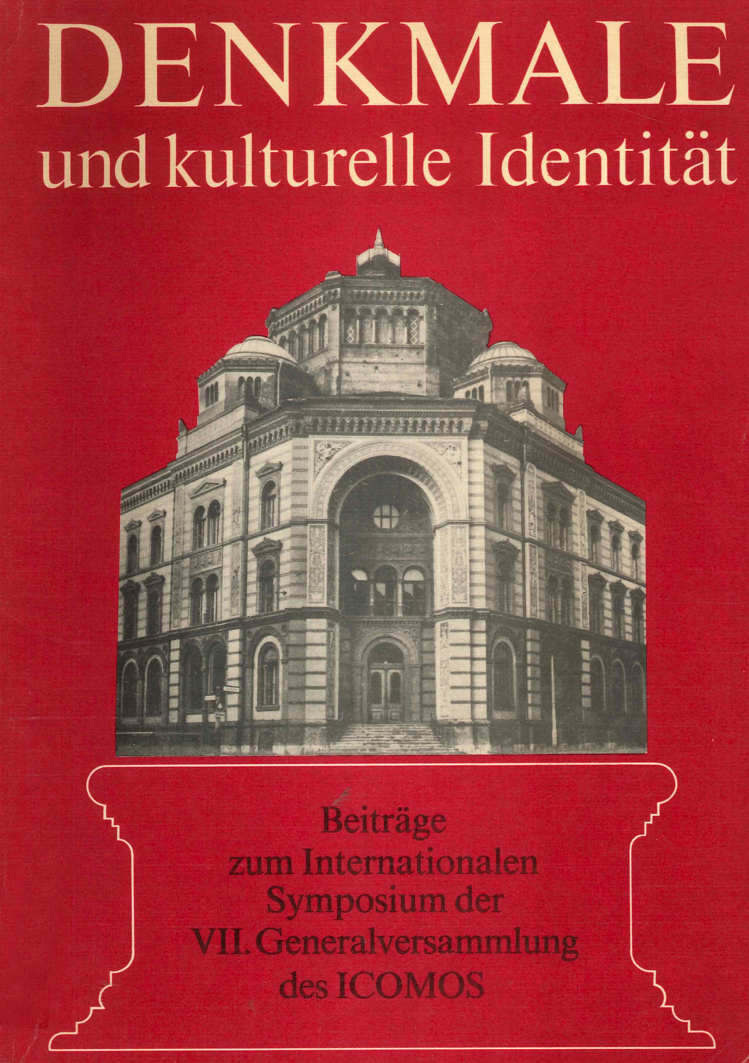 Denkmale Und Kulturelle Identität, Berlino, VEB Deutscher Landwirtschaftsverlag, 1984