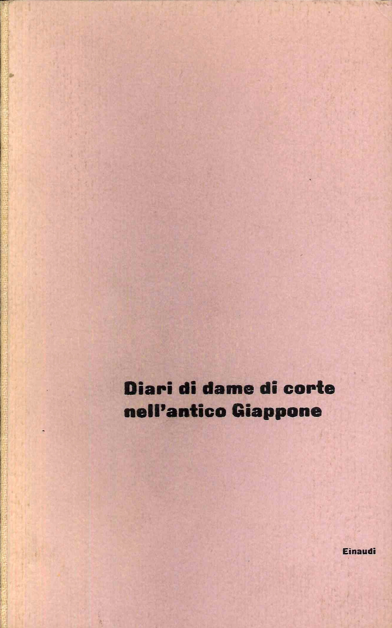 Diari di dame di corte nell'antico Giappone