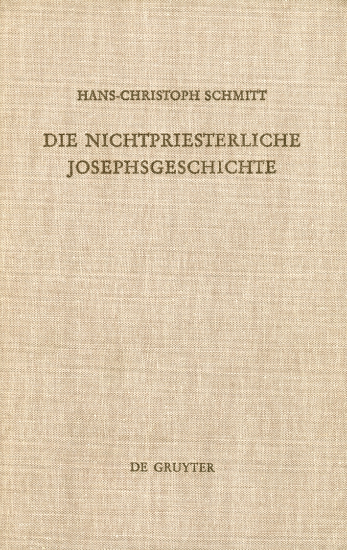 Die Nichtpriesterliche Josephsgeschichte