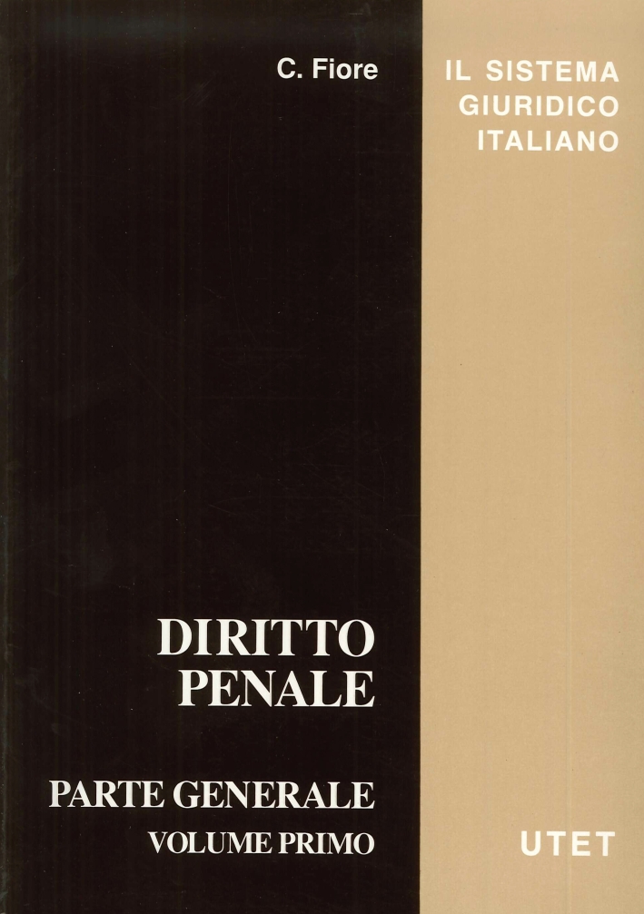 Diritto penale. Vol. 1: Parte generale. Introduzione allo studio del …