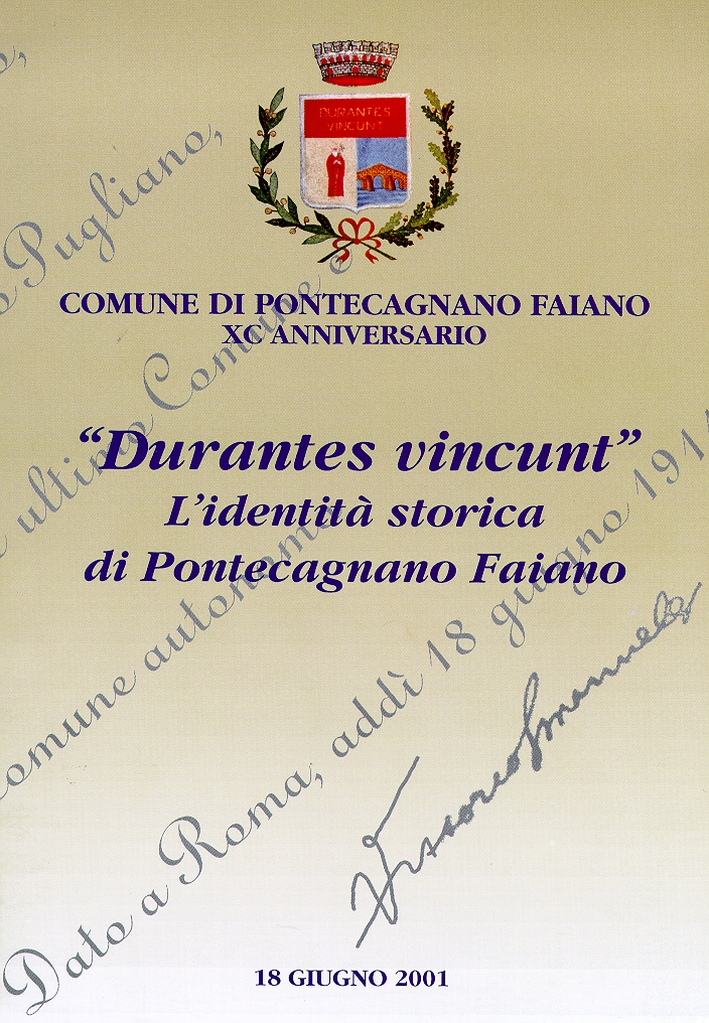 "Durantes vincunt". L'identità storica di Pontecagnano Faiano