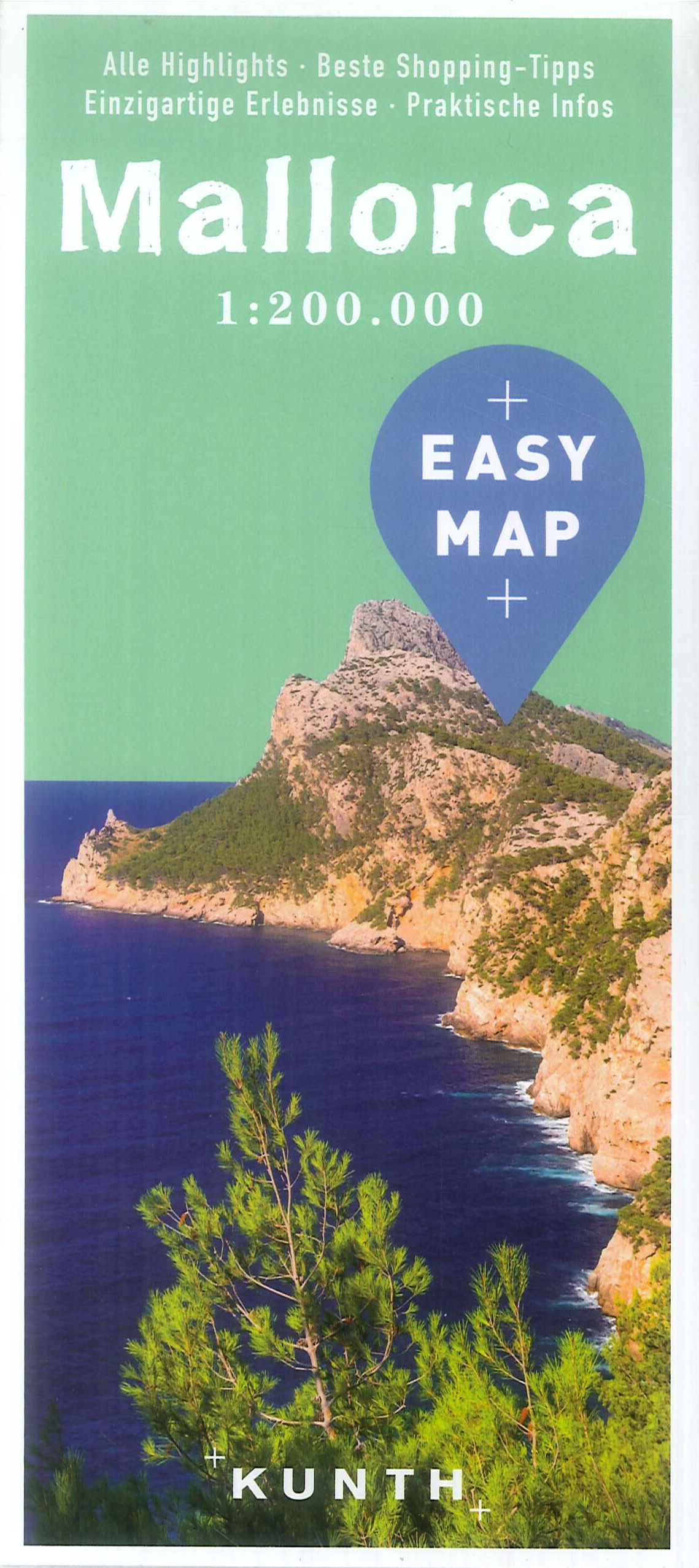 Easy Map Kunth Mallorca 1:200.000