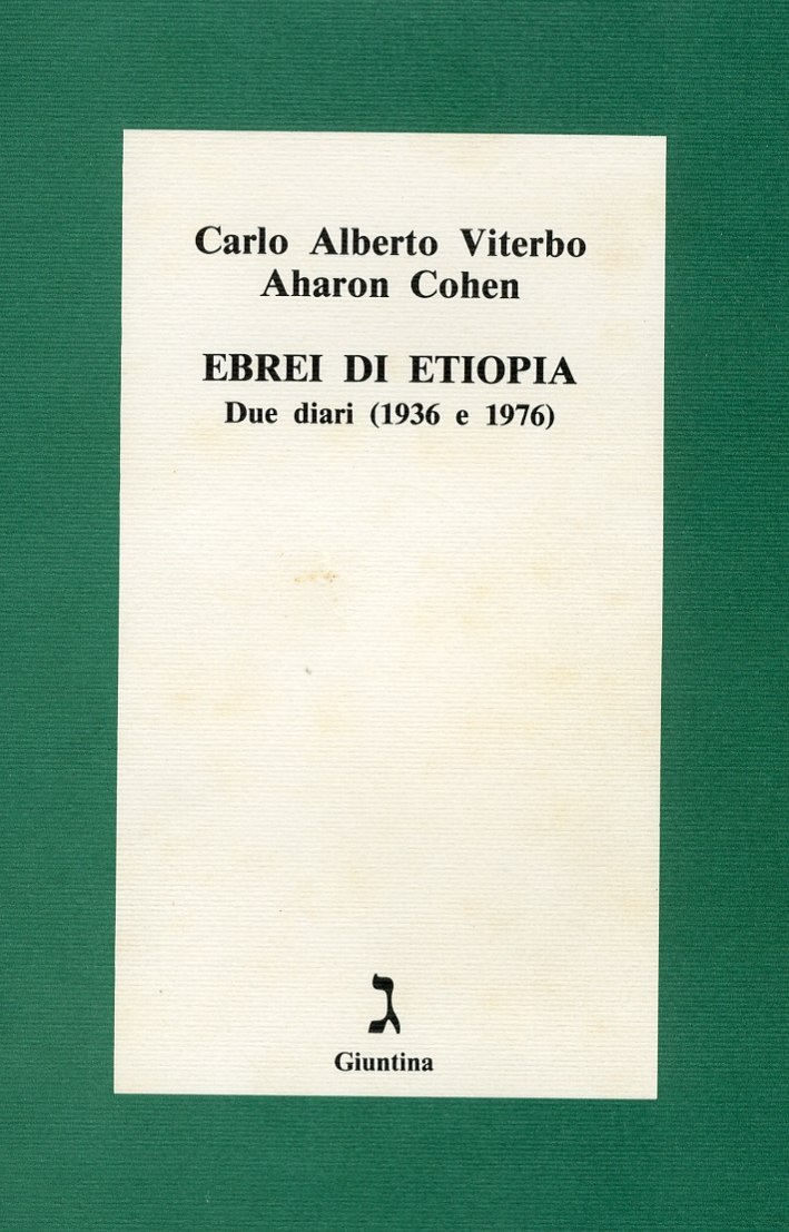 Ebrei di Etiopia. Due diari (1936 e 1976)