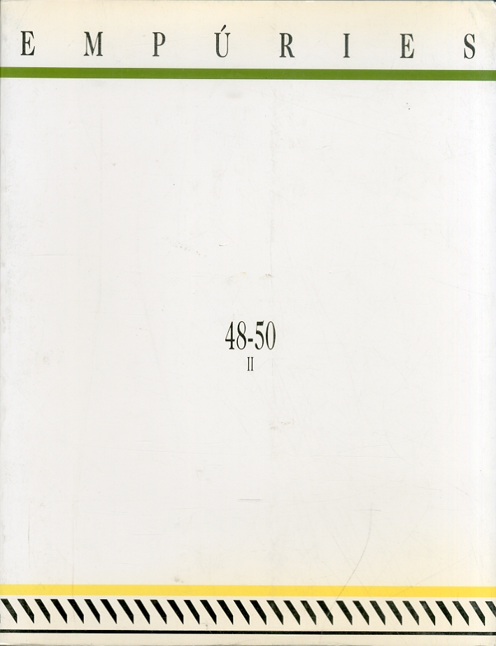 Empùries. 48-50. II. Barcellona 1986-1989