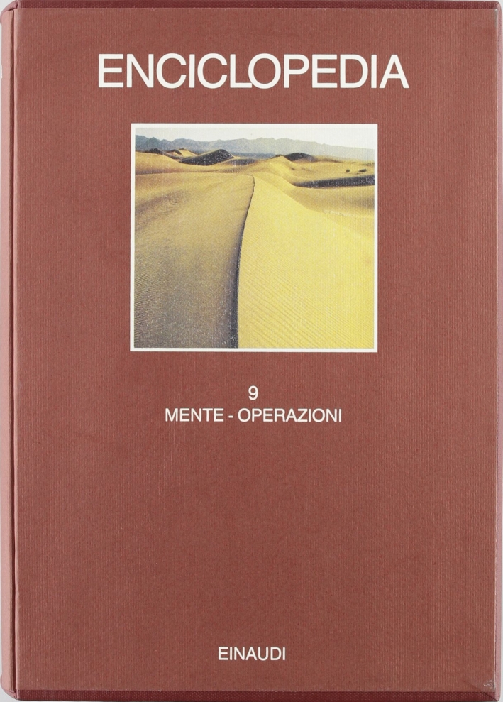 Enciclopedia Einaudi. Vol. 9: Mente-Operazioni