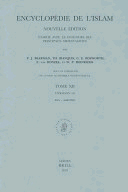 Encyclopedie de l'Islam, Tome XII, Livraison 7-8. Iran-Maktubat
