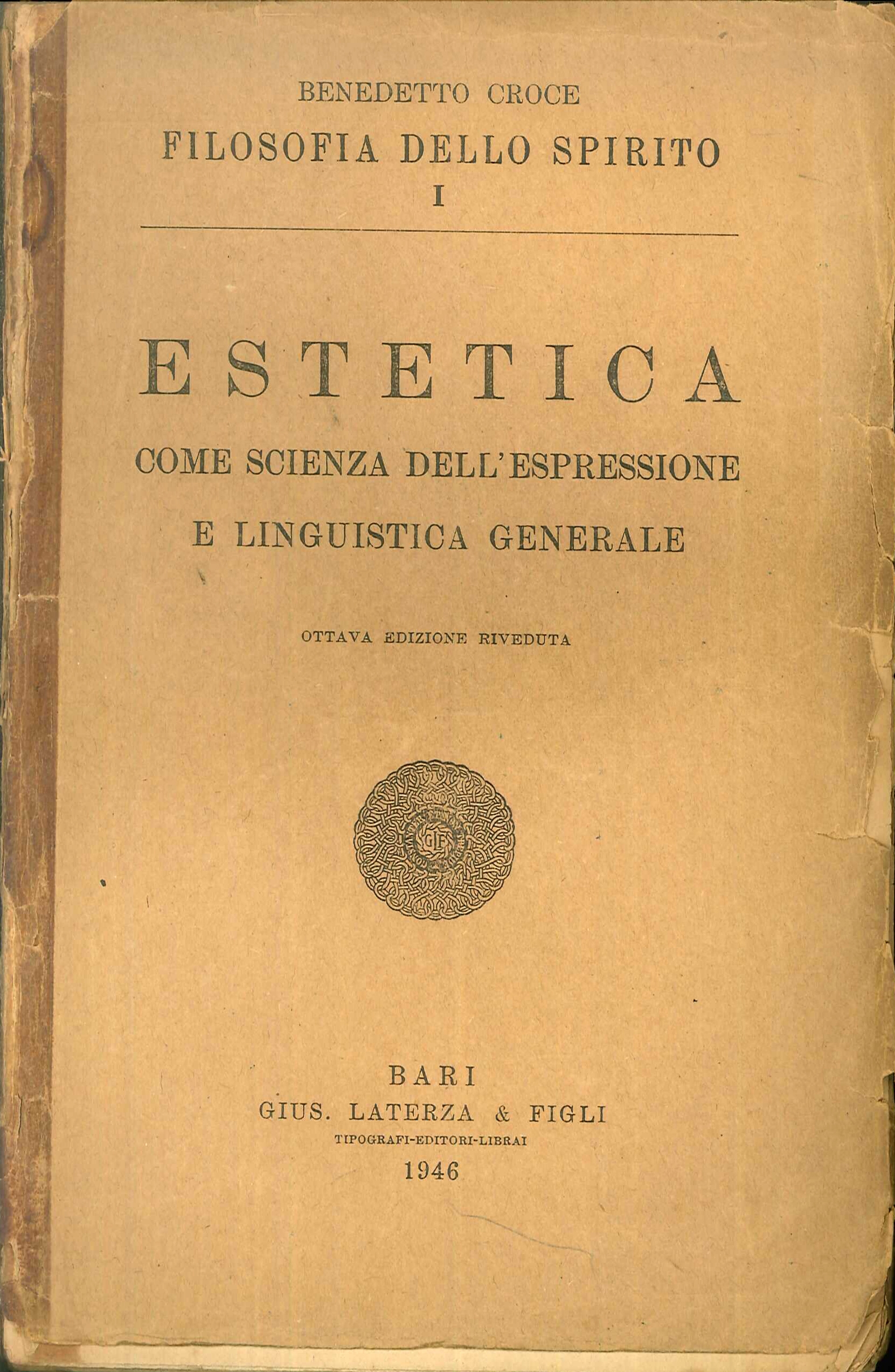 Estetica come scienza dell'espressione e linguistica generale